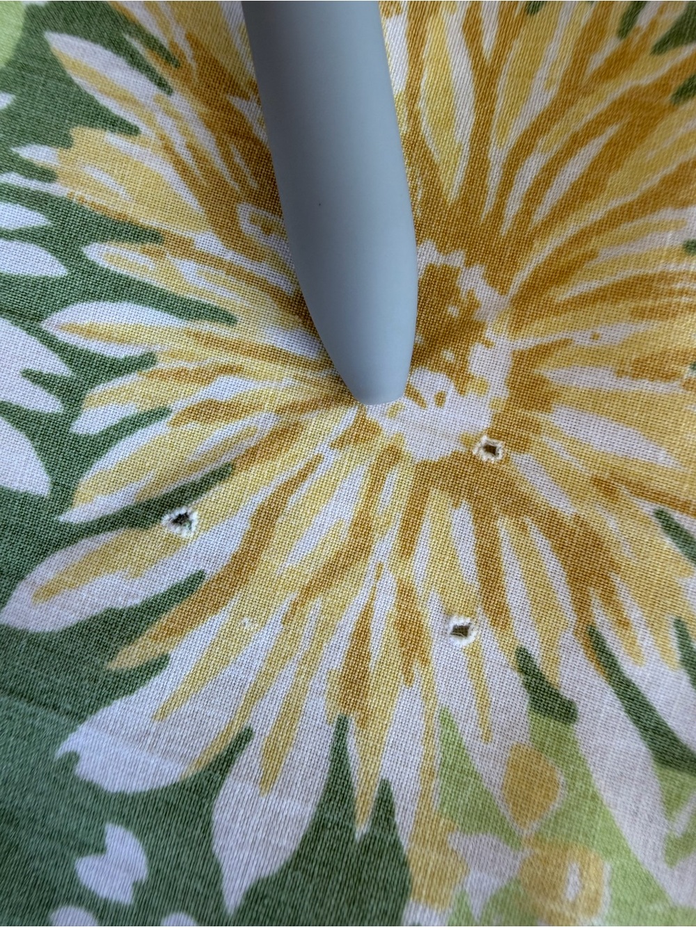 VTG Springmaid Wondercale Daisy Floral Flower Power Double Sheet Set Cutter READ - Picture 5 of 16
